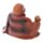 Glücksbuddha Holzeffekt Mini 