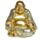 Chinesischer Buddha Lachend Glitzer Dekoration 8cm