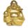 Chinesischer Buddha Lachend Glitzer Dekoration 8cm