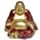 Chinesischer Buddha Lachend Glitzer Dekoration 8cm