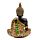 Thai-Buddha Meditation Schwarz-Gold