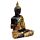Thai-Buddha Meditation Schwarz-Gold