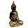 Thai-Buddha Kontemplation Schwarz-Gold 
