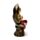 Thai-Buddha im Lotussitz Rot-Gold 