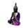 Thai-Buddha Traummeditation Schwarz-Lila
