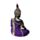 Thai-Buddha Traummeditation Schwarz-Lila