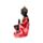 Thai-Buddha Meditation Schwarz-Rot-Gold 