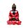 Thai-Buddha Besinnung Schwarz-Rot-Gold