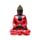 Thai-Buddha Besinnung Schwarz-Rot-Gold