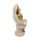 Sitzender Thai Buddha Sandstein & Gold Effect