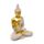 Meditation  Thai Buddha Sandstein & Gold Effect