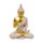 Meditation  Thai Buddha Sandstein & Gold Effect