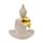 Meditation  Thai Buddha Sandstein & Gold Effect
