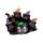 Witches Black Cat Katzen Hexenkessel LED-Dekoration