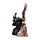Witches Black Cat Schwarzer Kater mit Hexenbesen