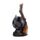 Witches Black Cat Schwarzer Kater mit Hexenbesen