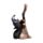 Witches Black Cat Schwarzer Kater mit Hexenbesen