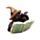 Witches Black Cat Katzen-Duo mit Zauberbuch