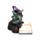 Witches Black Cat Katzen-Duo mit Zauberbuch
