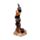 Witches Black Cat Kletternde Katzen auf Hexenbesen
