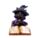 Witches Black Cat Katze liest aus einem Zauberbuch