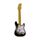 Figurative Gitarre Wanduhr
