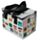 Minecraft Gesichter RPET Kühltasche Lunch