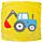 Little Tractors Traktoren Trecker Komprimiertes Reisehandtuch Waschlappen