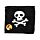 Jolly Rogers Piraten Komprimiertes Reisehandtuch