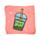 Foodiemals Bubble Tea Komprimiertes Reisehandtuch