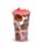 Pusheen the Cat Katze Foodie Becher mit Deckel & Flip-Strohhalm 500ml