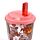 Pusheen the Cat Katze Foodie Becher mit Deckel & Flip-Strohhalm 500ml
