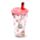 Pusheen the Cat Katze Sips Becher mit Deckel & Flip-Strohhalm 500ml