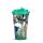 Zooniverse Zootiere Becher mit Deckel & Flip-Strohhalm 500ml