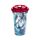 Hatsune Miku Anime Becher mit Deckel & Flip-Strohhalm 500ml
