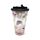 Pusheen the Cat Katze Sushi Club Doppelwandiger Trinkbecher mit Flip-Strohhalm 500ml