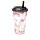 Pusheen the Cat Katze Sushi Club Doppelwandiger Trinkbecher mit Flip-Strohhalm 500ml