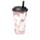 Pusheen the Cat Katze Sushi Club Doppelwandiger Trinkbecher mit Flip-Strohhalm 500ml