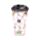 Pusheen the Cat Katze Sushi Club Doppelwandiger Trinkbecher mit Flip-Strohhalm 500ml