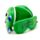 Relaxeazzz Monstarz Monster Grün Plüsch Reisekissen & Schlafmaske