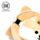 Relaxeazzz Shiba Inu Hund Plüsch Reisekissen & Schlafmaske