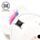 Relaxeazzz Einhorn Plüsch Reisekissen & Schlafmaske