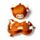 Relaxeazzz Highland Coo Kuh Plüsch Reisekissen & Schlafmaske