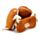 Relaxeazzz Highland Coo Kuh Plüsch Reisekissen & Schlafmaske