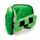 Relaxeazzz Minecraft Creeper Plüsch Reisekissen & Schlafmaske