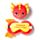 Relaxeazzz Adoramagics Drache Plüsch Reisekissen & Schlafmaske