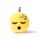 Relaxeazzz Snoozie the Sleeping Head Emoji Plüsch Reisekissen & Schlafmaske
