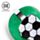 Relaxeazzz Fußball Plüsch Reisekissen & Schlafmaske