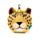 Relaxeazzz Leopard Plüsch Reisekissen & Schlafmaske