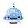 Relaxeazzz Adoramals Aoi the Whale Shark Walhai Reisekissen & Schlafmaske 